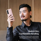 Калъф за Samsung Z Fold 7, Dux Ducis Bril Case, Розов (4)