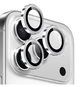 Протектор за Камерата на iPhone 17 Pro Max, Blueo Saphire Crystal Cam Lens Glass, Сребрист