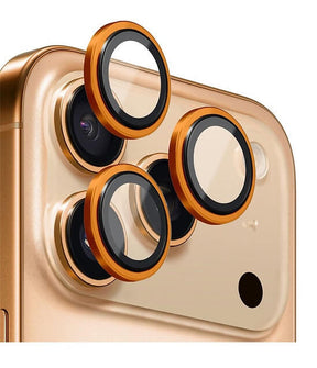 Протектор за Камерата на iPhone 17 Pro, Blueo Cam Lens Glass, Оранжев
