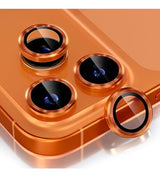 Протектор за Камерата на iPhone 17 Pro, Blueo Saphire Crystal Cam Lens Glass, Оранжев