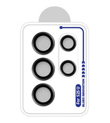 Протектор за Камерата на Samsung S25 Ultra, Blueo Cam Lens Glass, Черен (5)