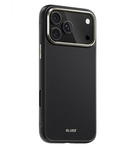 Magsafe Калъф за iPhone 17 Pro, Blueo Armor Aramid Fiber Case, Черен