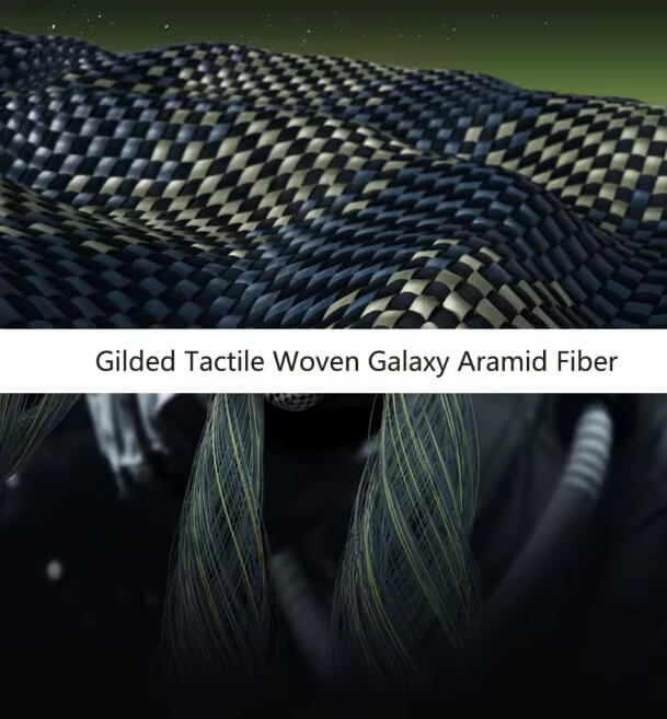 Magsafe Калъф за iPhone 17 Pro, Blueo Kevlar Woven Gilden Tactical Case, Зелен (4)