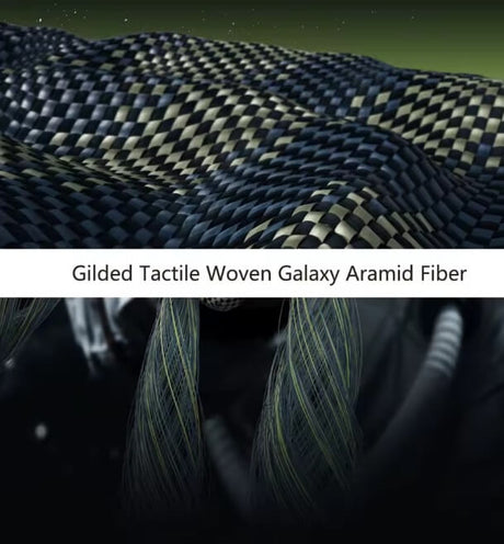 Magsafe Калъф за iPhone 17 Pro, Blueo Kevlar Woven Gilden Tactical Case, Зелен (4)