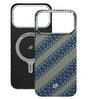 Magsafe Калъф за iPhone 17 Pro, Blueo Kevlar Woven Gilden Tactical Case, Зелен