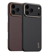 Magsafe Калъф за iPhone 17 Pro Max, Blueo Slim Aramid Fiber Case, Кафяв