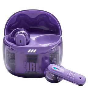 Безжични Слушалки, JBL Tune Flex 2 Ghost Edition Mauve, Лилав