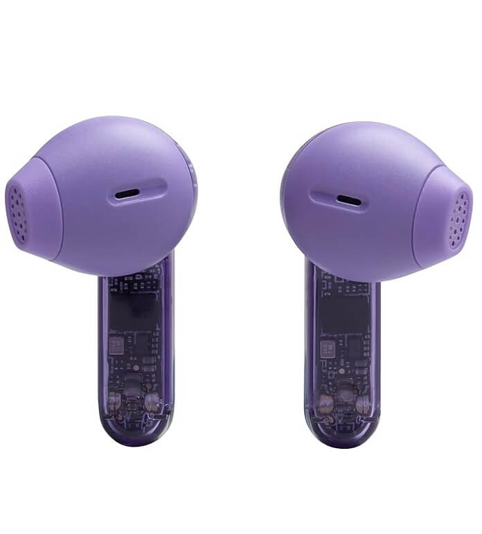 Безжични Слушалки, JBL Tune Flex 2 Ghost Edition Mauve, Лилав (3)