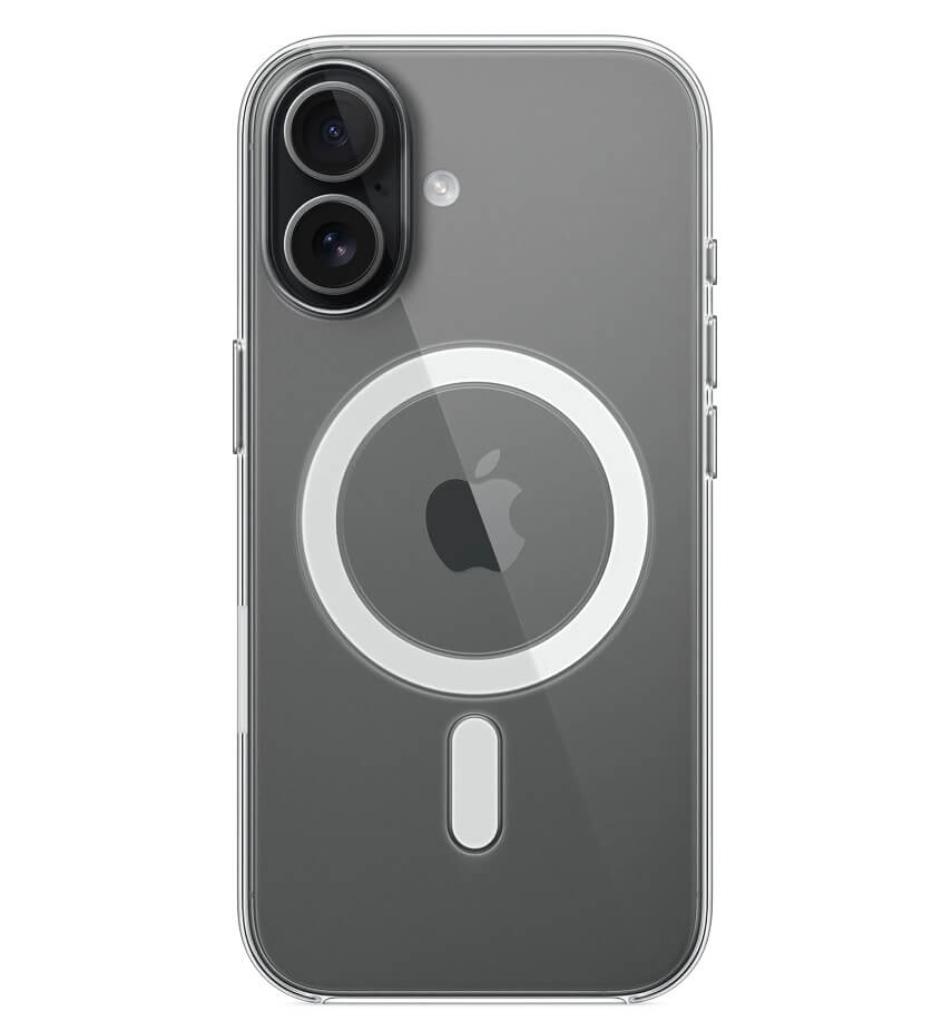 Оригинален Калъф за iPhone 17, Clear Magsafe Case MGF24ZM/A, Прозрачен
