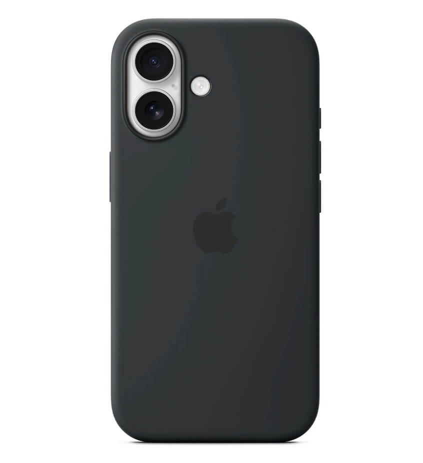 Оригинален Силиконов Калъф за iPhone 17, Silicone Magsafe Case MGF14ZM/A, Черен (4)