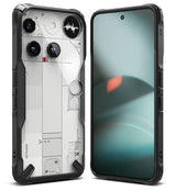 Противоударен Калъф за Nothing Phone 3, Ringke Fusion X Case, Черен