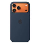 Оригинален Силиконов Калъф за iPhone 17 Pro Max, Silicone Magsafe Case MGFP4ZM/A, Тъмно Син