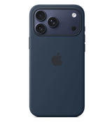 Оригинален Силиконов Калъф за iPhone 17 Pro, Silicone Magsafe Case MGFH4ZM/A, Тъмно Син (3)