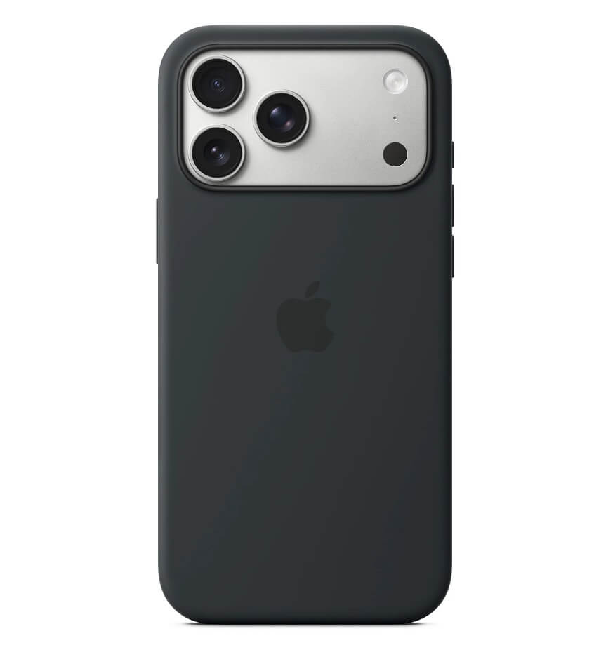 Оригинален Силиконов Калъф за iPhone 17 Pro Max, Silicone Magsafe Case MGFR4ZM/A, Черен (2)