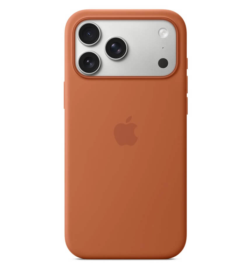 Оригинален Силиконов Калъф за iPhone 17 Pro Max, Silicone Magsafe Case MGFQ4ZM/A, Кафяв (2)
