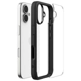 Противоударен Калъф за iPhone 17, Spigen Ultra Hybrid Matte Case, Черен (7)