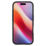 Противоударен Калъф за iPhone 17, Spigen Ultra Hybrid Matte Case, Черен (5)