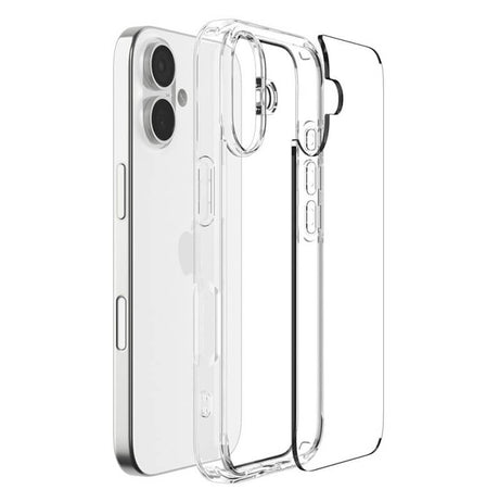 Противоударен Калъф за iPhone 17, Spigen Ultra Hybrid Case, Прозрачен (7)