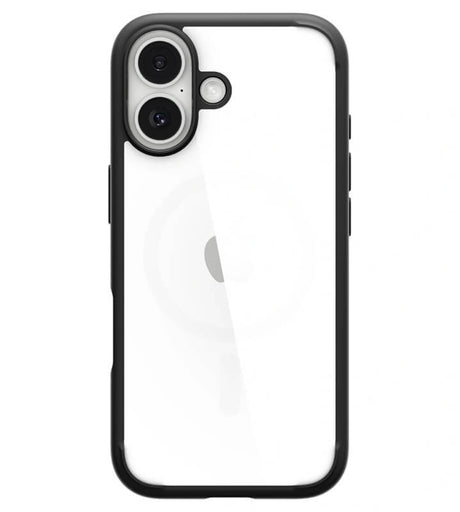 Противоударен Калъф за iPhone 17, Spigen Ultra Hybrid Matte Case, Черен (2)