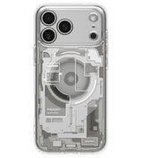 Magsafe Калъф за iPhone 17 Pro Max, Spigen Ultra Hybrid Neo One Case, Прозрачен (2)