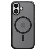 Magsafe Противоударен Калъф за iPhone 17, Spigen Ultra Hybrid Frost Case, Черен