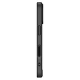 Magsafe Противоударен Калъф за iPhone 17, Spigen Ultra Hybrid Frost Case, Черен (4)