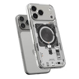 Magsafe Калъф за iPhone 17 Pro Max, Spigen Ultra Hybrid Neo One Case, Прозрачен (4)