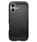 MagSafe Противоударен Калъф за iPhone 17, Spigen Tough Armor T Case, Черен (2)