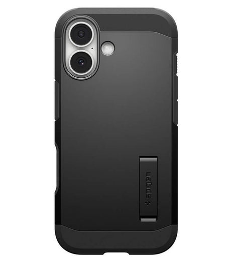 MagSafe Противоударен Калъф за iPhone 17, Spigen Tough Armor T Case, Черен (2)