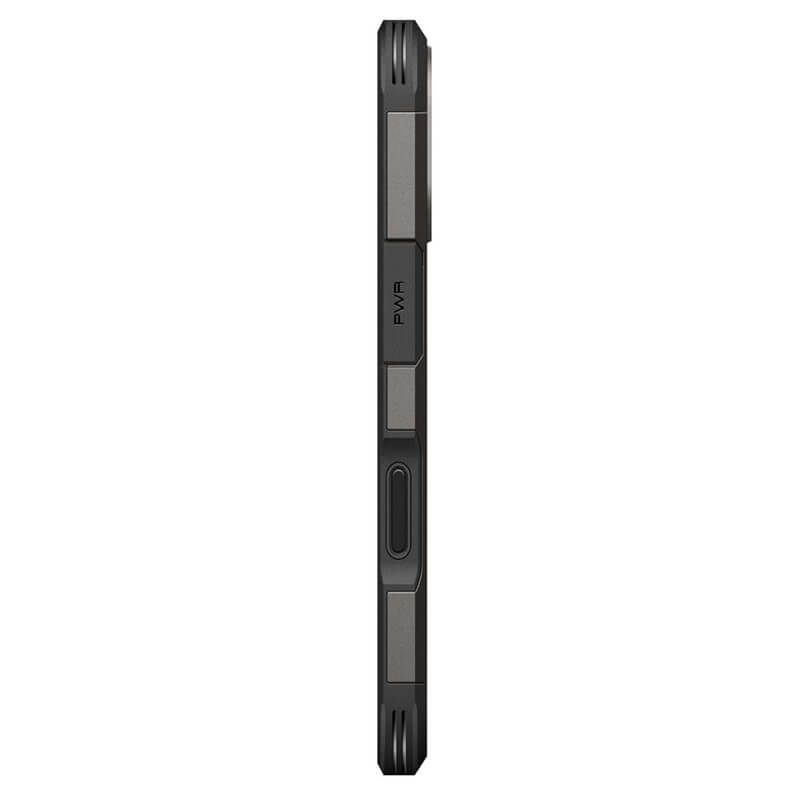 MagSafe Противоударен Калъф за iPhone 17, Spigen Tough Armor T Case, Черен (5)