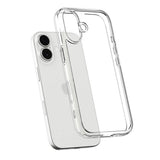 Противоударен Калъф за iPhone 17, Spigen Ultra Hybrid Case, Прозрачен (5)
