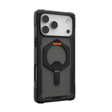Magsafe Противоударен Калъф за iPhone 17 Pro, UAG Plasma XTE Case Black-Orange, Черен (4)