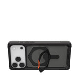 Magsafe Противоударен Калъф за iPhone 17 Pro, UAG Plasma XTE Case Black-Orange, Черен (7)