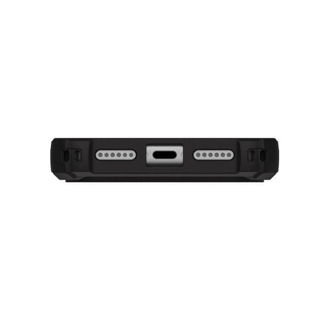 Magsafe Противоударен Калъф за iPhone 17 Pro, UAG Plasma XTE Case Black-Orange, Черен (8)