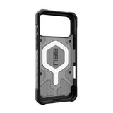 Magsafe Противоудрен Калъф за iPhone 17 Pro Max, UAG Pathfinder Clear Ash/Black Case, Черен (8)