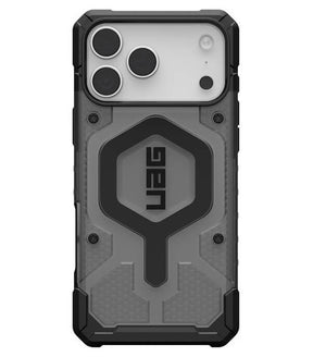 Magsafe Противоудрен Калъф за iPhone 17 Pro Max, UAG Pathfinder Clear Ash/Black Case, Черен
