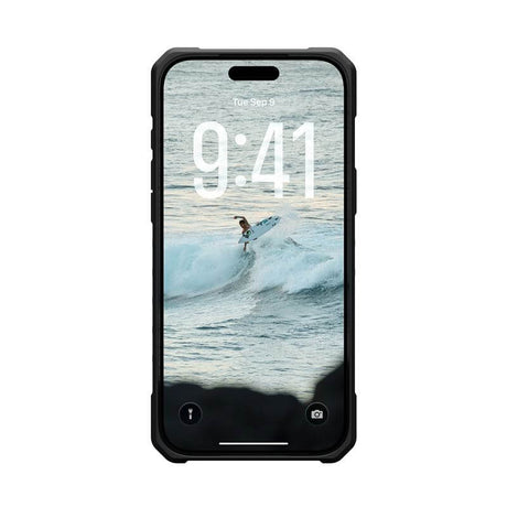 Magsafe Противоудрен Калъф за iPhone 17 Pro Max, UAG Pathfinder Clear Ash/Black Case, Черен (6)