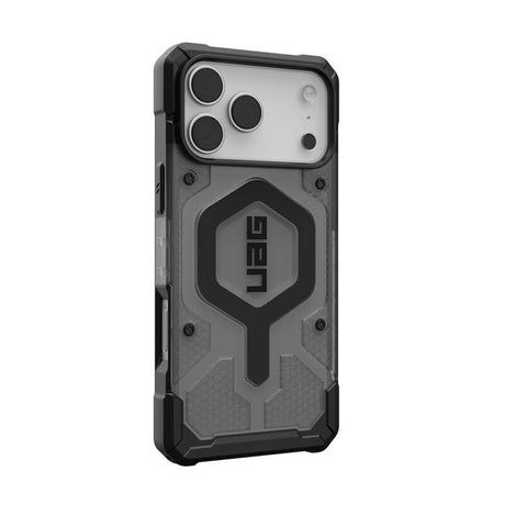 Magsafe Противоудрен Калъф за iPhone 17 Pro Max, UAG Pathfinder Clear Ash/Black Case, Черен (5)