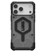Magsafe Противоударен Калъф за iPhone 17 Pro, UAG Pathfinder Clear Ash/Black Case, Черен