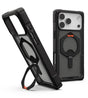 Magsafe Противоударен Калъф за iPhone 17 Pro Max, UAG Plasma XTE Case Black-Orange, Черен