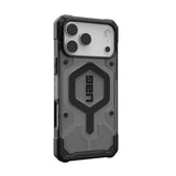 Magsafe Противоударен Калъф за iPhone 17 Pro, UAG Pathfinder Clear Ash/Black Case, Черен (5)