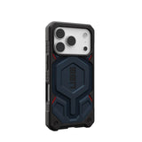 Magsafe Противоударен Калъф за iPhone 17 Pro, UAG Monarch Pro Kevlar Case Mallard, Син (5)