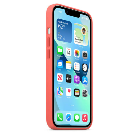 Оригинален Силиконов Калъф за Apple iPhone 13 Pro, Silicone Magsafe Case MM2E3ZM/A, Розов (2)