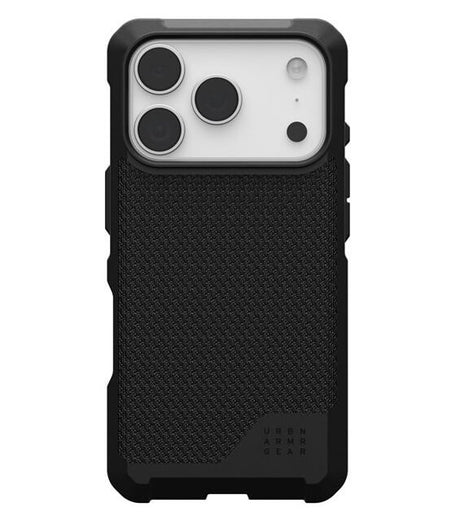 Magsafe Противоударен Калъф за iPhone 17 Pro Max, UAG Metropolis Kevlar LT Case, Черен