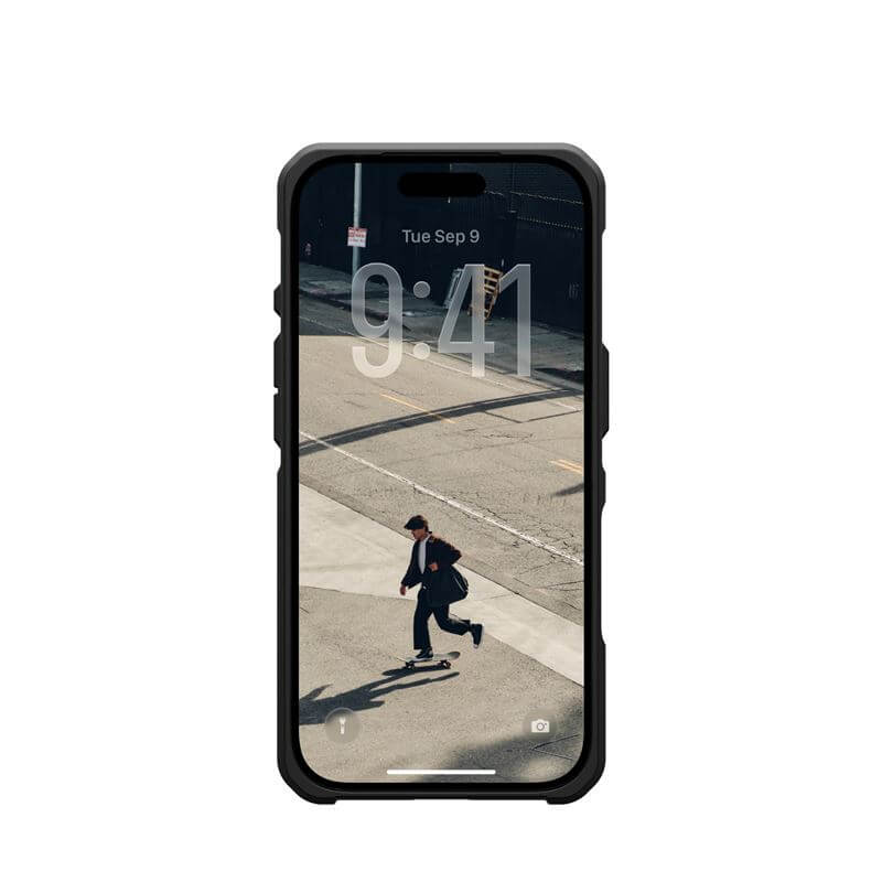 Magsafe Противоударен Калъф за iPhone 17 Pro Max, UAG Metropolis Kevlar LT Case, Черен (6)