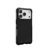Magsafe Противоударен Калъф за iPhone 17 Pro Max, UAG Metropolis Kevlar LT Case, Черен (5)