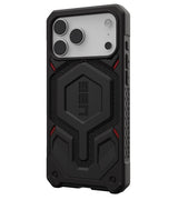 Magsafe Противоударен Калъф за iPhone 17 Pro Max, UAG Monarch Pro Kevlar Case, Черен (2)