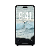 Magsafe Противоударен Калъф за iPhone 17 Pro Max, UAG Pathfinder Clear Ice/Silver Case, Черен (7)