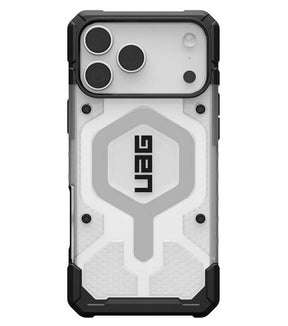 Magsafe Противоударен Калъф за iPhone 17 Pro, UAG Pathfinder Clear Ice/Silver Case, Черен