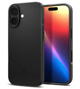 Magsafe Калъф за iPhone 17, Spigen Thin Fit Case, Черен